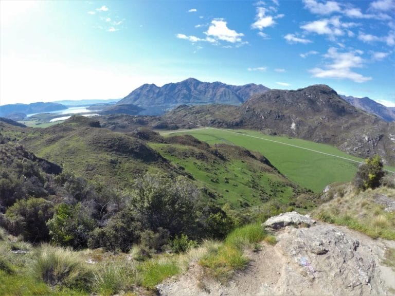 Great views along the way to Lake Wanaka Lookout