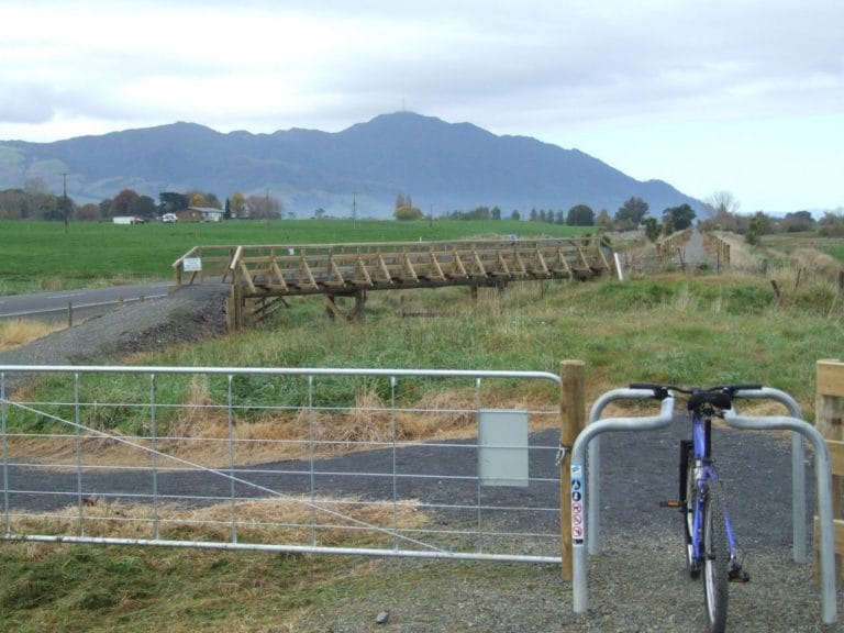 Mountain Bike Trail, Stage Three, Hauraki Rail Trail,  Paeroa to Te Aroha