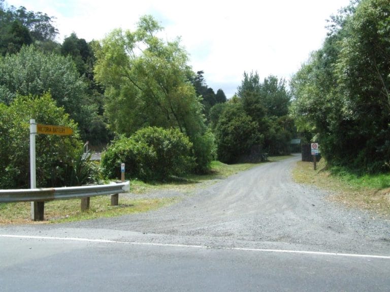 Start of the Waikino Rail Station