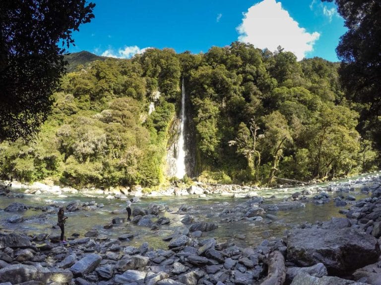 Thunder creek Falls, Haast Pass