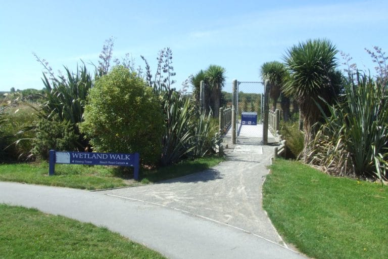 Predator Fence - Travis Wetlands Walk