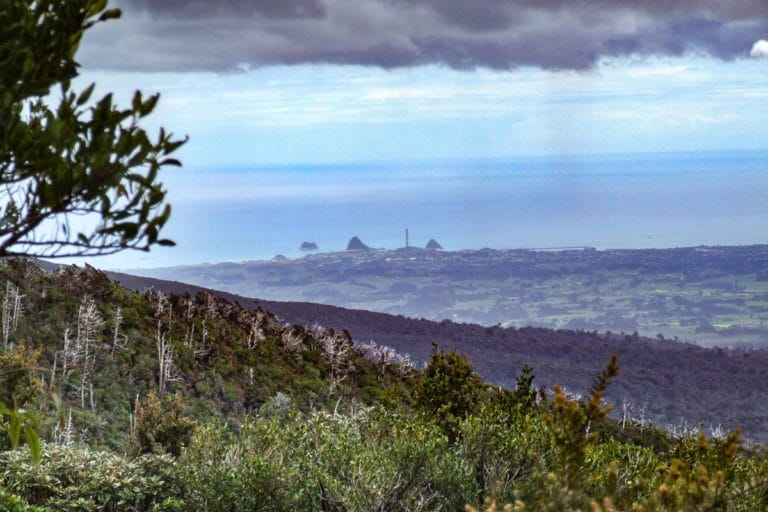 Looking out to New Plymouth