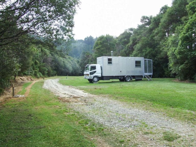 DOC camp ground on the Puketui Valley Road