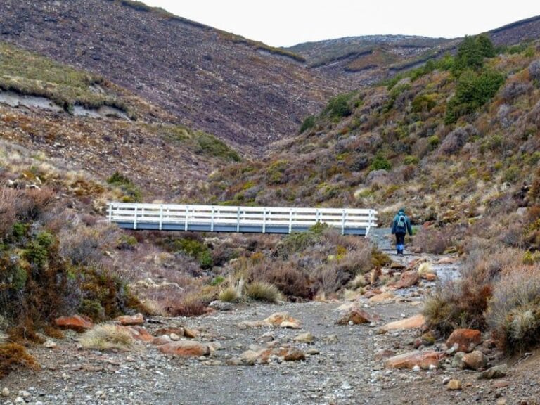 First bridge crossing