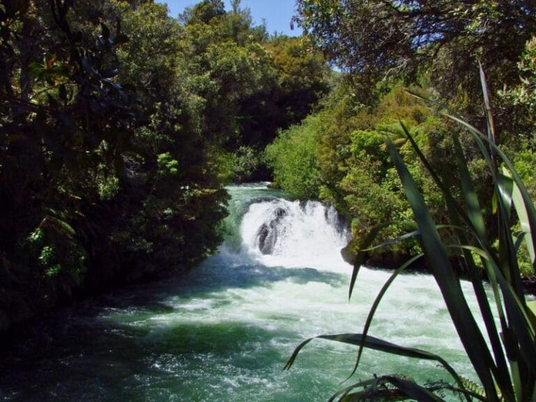 Lovely view of Tutea Falls