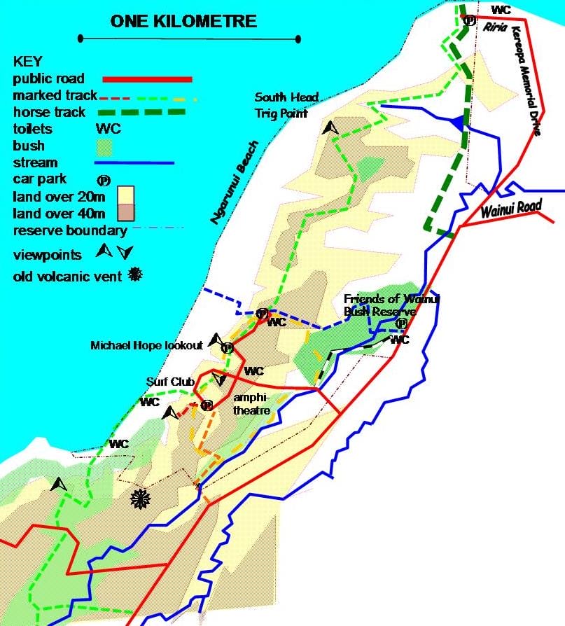 Raglan Wainui Tracks