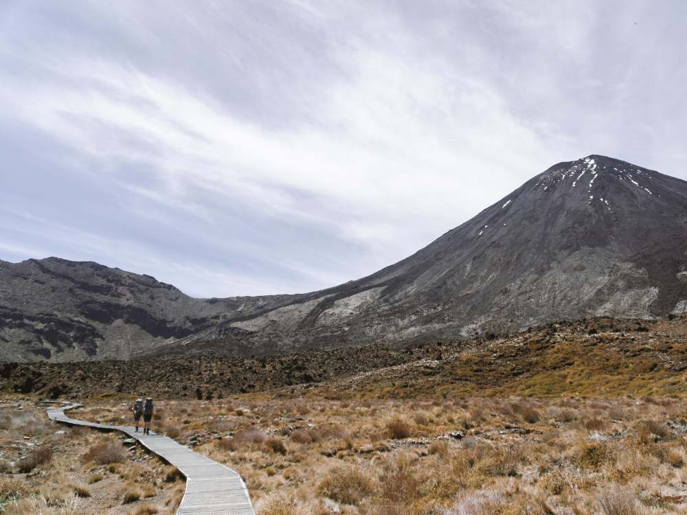 Views on the Tongariro Northern Circuit - walk by Olly from Freewalks - National Park