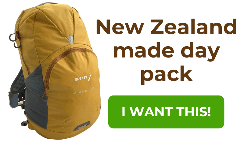 New Zealand made day pack