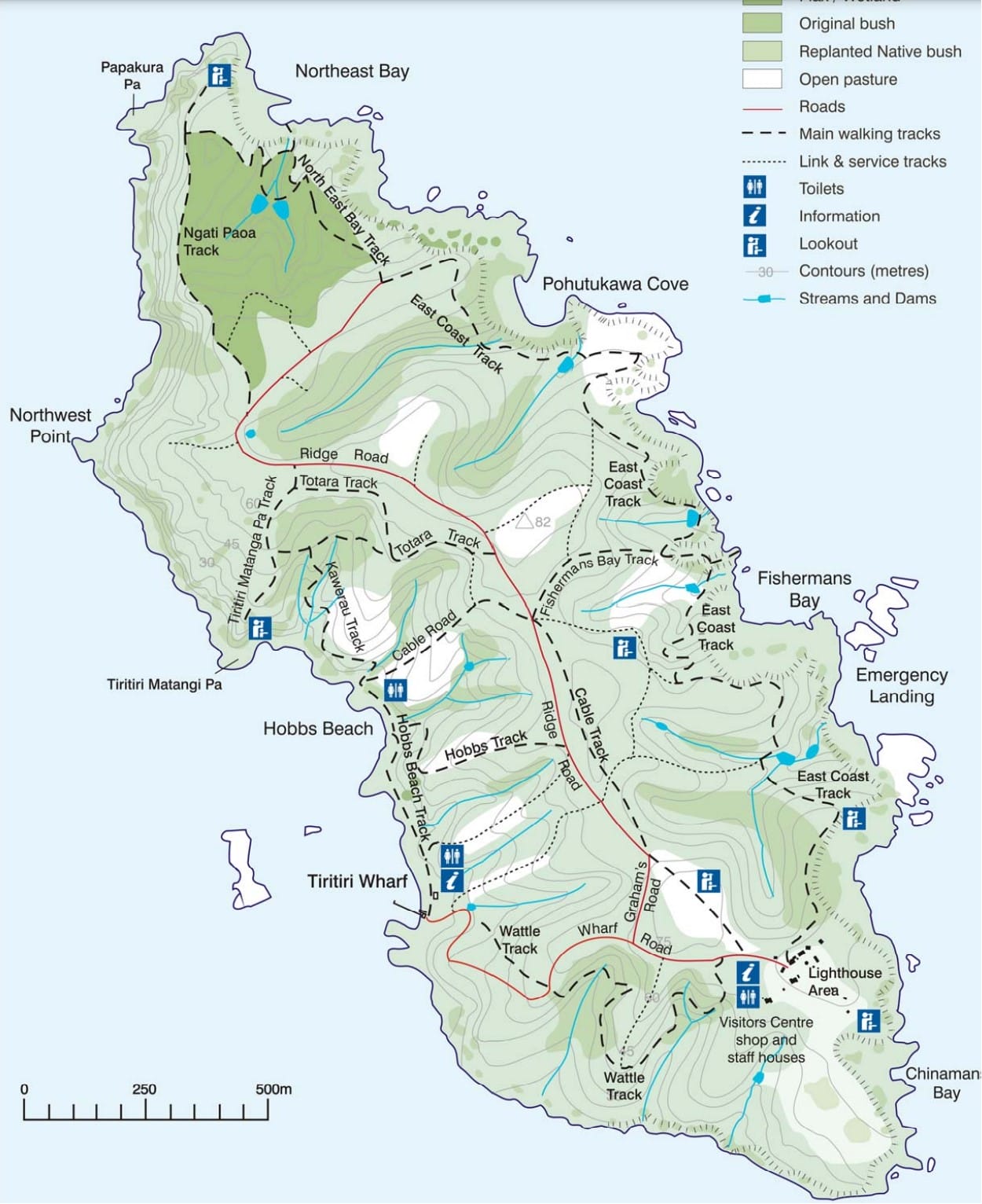 Tiritiri Matangi Island Walk - Freewalks.nz