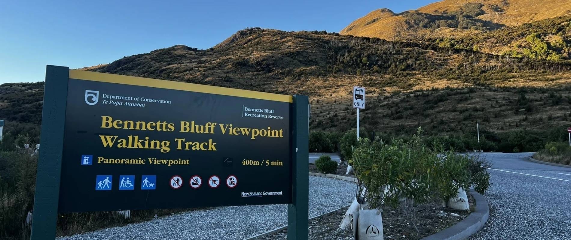 Bennetts Bluff View Point Walk Queenstown